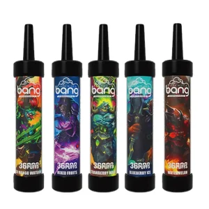 Bang 36000 Puffs Disposable Vape | 40mL Dual Tank & DTL Sub-Ohm LED Edition