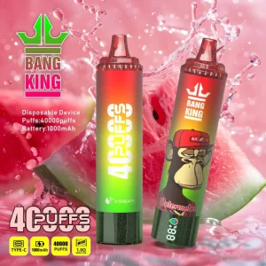 Bang King Tornado 40000 Puffs Disposable Vape | Smart LED Display & Adjustable Airflow